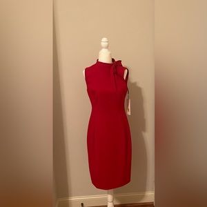 Red Calvin Klein Dress, Size 8